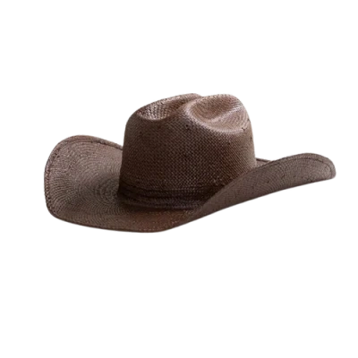 Deseri Straw Western Hat In Brown