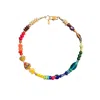 Desert Lobby Women's Big Fish Small Fish - Handmade Colorful Glass Necklace With Dual Murano Fish Figures In Orange