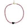 Desert Lobby Women's Black / Red Small Talk