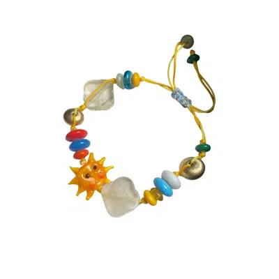 Desert Lobby Women's Blue / Yellow / Gold Good Morning Sunshine
