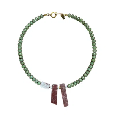 Desert Lobby Women's Green / Pink Alexandros & Hephaestion In Multi