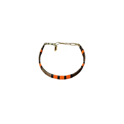 Desert Lobby Women's Orange / Gold / Black Tutankhamun In Multi