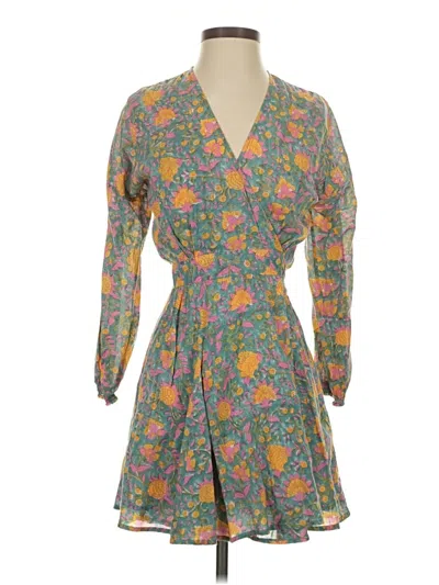 Pre-owned Desert Queen Casual Dress In Gray