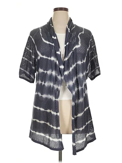 Pre-owned Design 365 Kimono In Gray