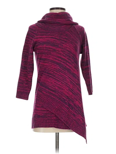 Pre-owned Design 365 Pullover Sweater In Burgundy