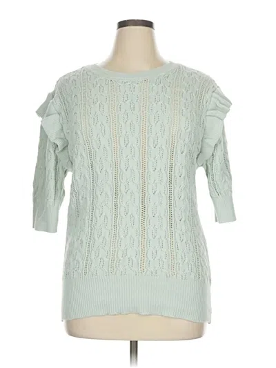 Pre-owned Design 365 Pullover Sweater In Green