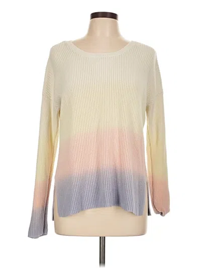 Pre-owned Design 365 Pullover Sweater In White