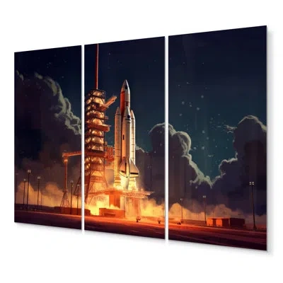 Design Art 3 Wall Decor Set In Black;white