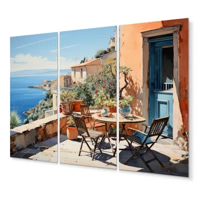 Design Art 3 Wall Decor Set In Blue;green