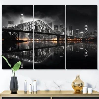 Design Art 3 Wall Decor Set In Gray