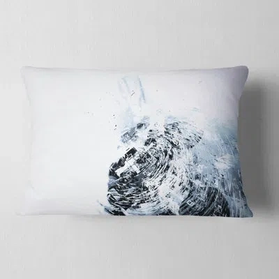 Design Art 3d Abstract Art White Crystal - Abstract Printed Pillow