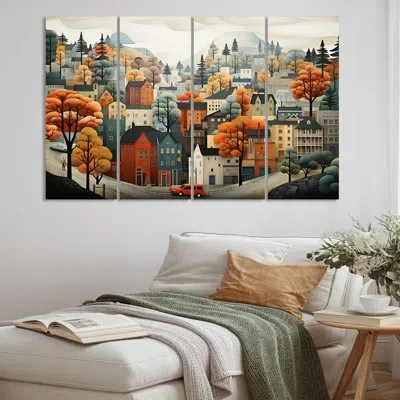 Design Art 4 Wall Decor Set In Multi