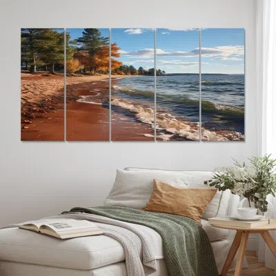 Design Art 5 Wall Decor Set In Beige