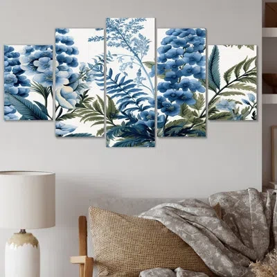 Design Art 5 Wall Decor Set In Blue;green