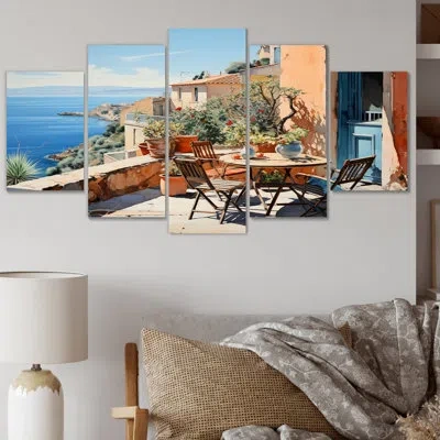 Design Art 5 Wall Decor Set In Blue;green