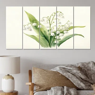 Design Art 5 Wall Decor Set In Green