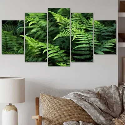 Design Art 5 Wall Decor Set In Green