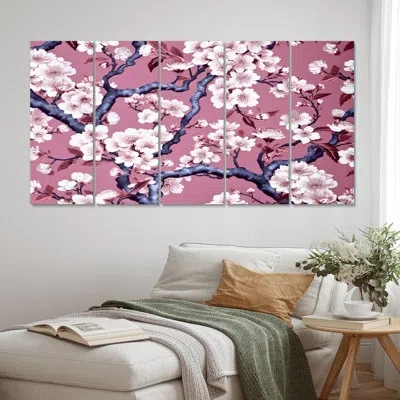Design Art 5 Wall Decor Set In White