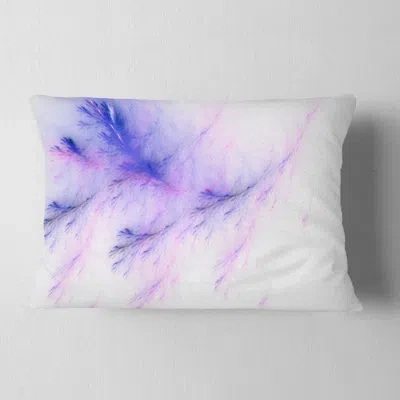 Design Art Abstract Abstract Bright Veins Of Marble Lumbar Pillow