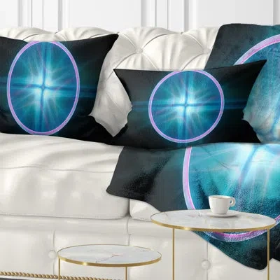 Design Art Abstract Abstract Sphere Of Cosmic Mind Lumbar Pillow