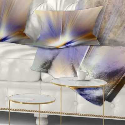 Design Art Abstract Focus Light Upward Lumbar Pillow