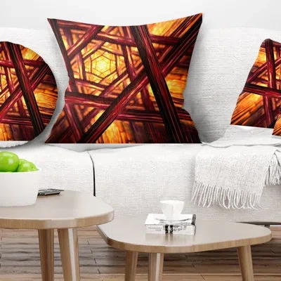 Design Art Abstract Fractal Design Pillow