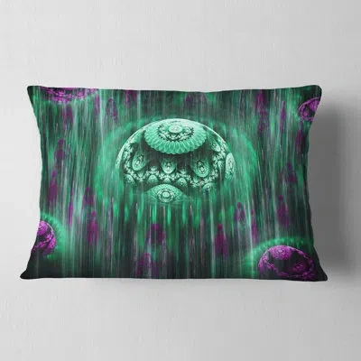 Design Art Abstract World Of Infinite Universe Lumbar Pillow