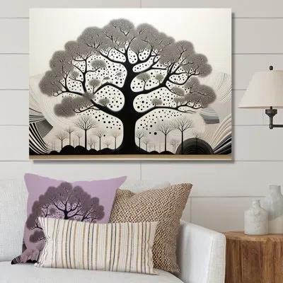 Design Art African Tree Minimalism Iv On Canvas Print In Wrapped Canvas