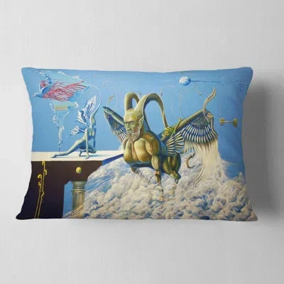 Design Art Cherubim - Portrait Printed Pillow