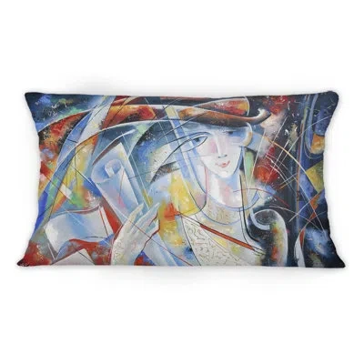 Design Art Creative Inspiration From The Poet - Vintage Printed Throw Pillow 1