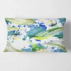 Design Art Daisy Flowers Aquarelle Impression I Rectangular Pillow Cover & Insert