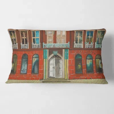 Design Art Facade Of Shop In Paris Ii Rectangular Pillow Cover & Insert