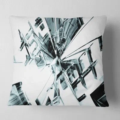 Design Art Fractal 3d Cubes Everywhere - Abstract Printed Pillow