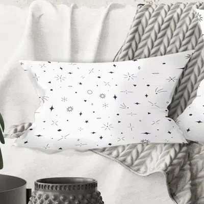 Design Art Golden Geometrical Diamond Pattern Iii - Mid-century Modern Printed Throw Pillow