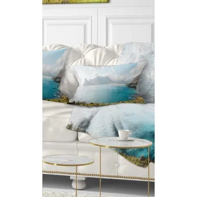 Design Art Hout Bay From Chapman Peak - Sea & Shore Printed Throw Pillow