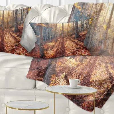 Design Art Landscape Crimean Mountains Tree Shade Lumbar Pillow