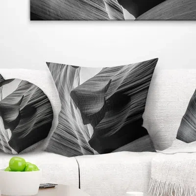 Design Art Lower Antelope Canyon - Landscape Printed Pillow