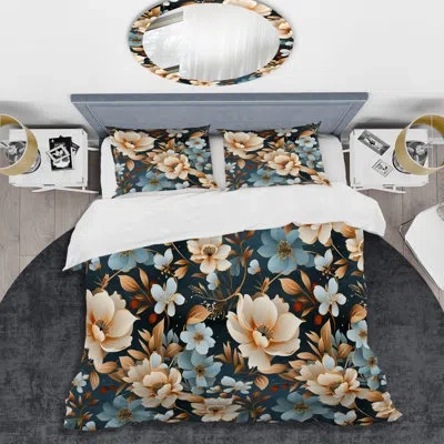 Design Art Maxance Bedding In Brown;beige
