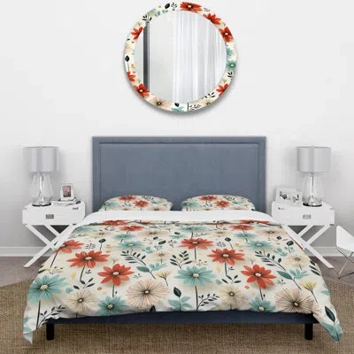 Design Art Maximous Bedding In Red;beige