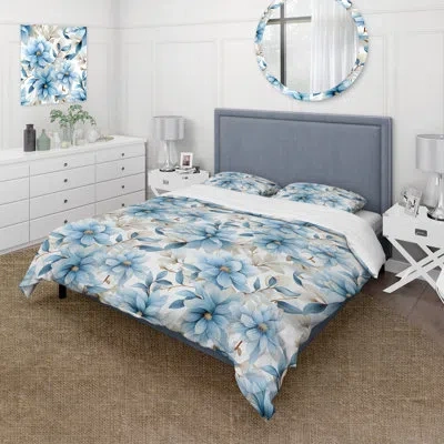 Design Art Minicus Bedding In Blue;white