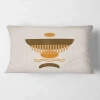 Design Art Minimal Sun And Moon Rectangular Pillow Cover & Insert