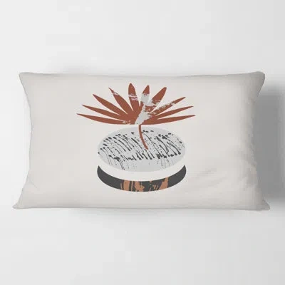 Design Art Moon And Sun Shapes Rectangular Pillow Cover & Insert