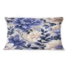 Design Art Polyester Throw Pillow In Beige;purple