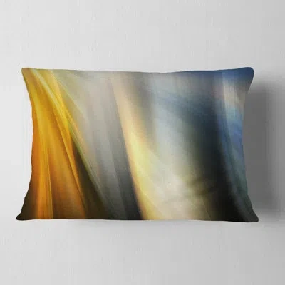 Design Art Rays Of Speed Vertical - Abstract Printed Pillow