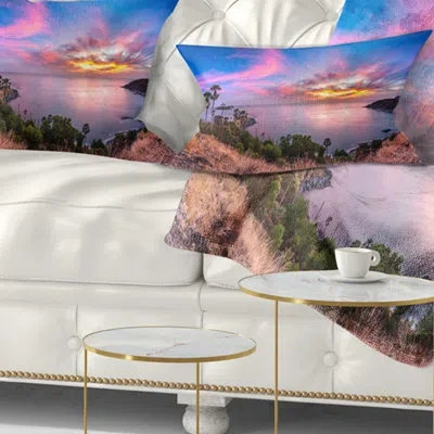 Design Art Seashore Promthep Cape Best Phuket View Point Lumbar Pillow