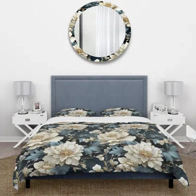 Design Art Urban Victorian Splendor Victorian Pattern Ix Bedding In White;gray