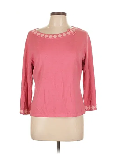 Pre-owned Design Assets Cardigan Sweater In Pink