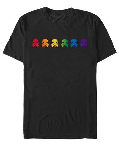 Design By Humans Men's Horizontal Helmets Short-sleeve T-shirt In Black