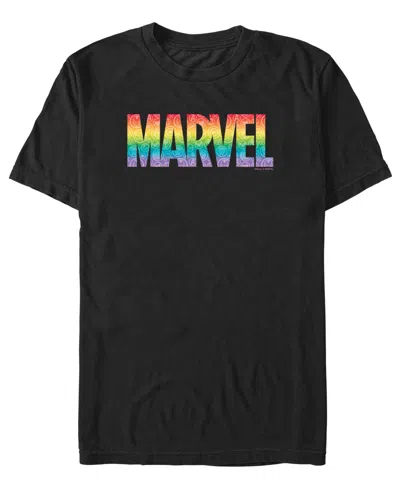 Design By Humans Men's Multiple Rainbows Short-sleeve T-shirt In Animal Print