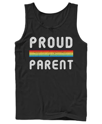 Design By Humans Men's Proud Parent Sleeveless Tank Top In Black